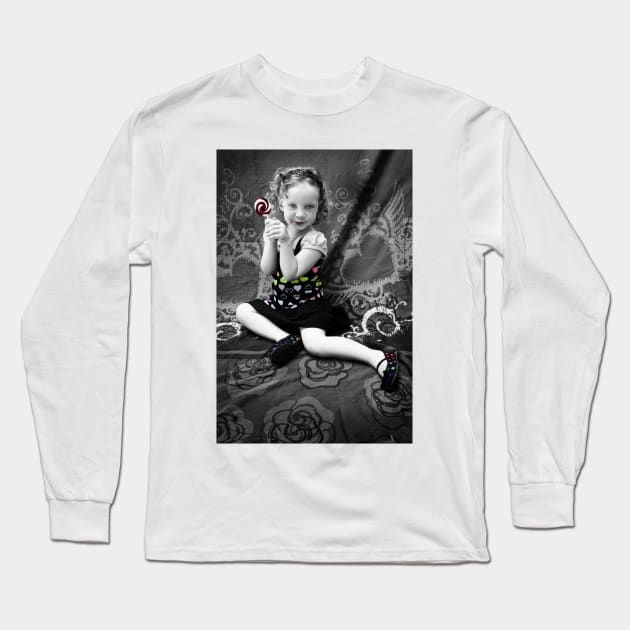 Mila - The Lollipop Session - 2 Long Sleeve T-Shirt by micklyn